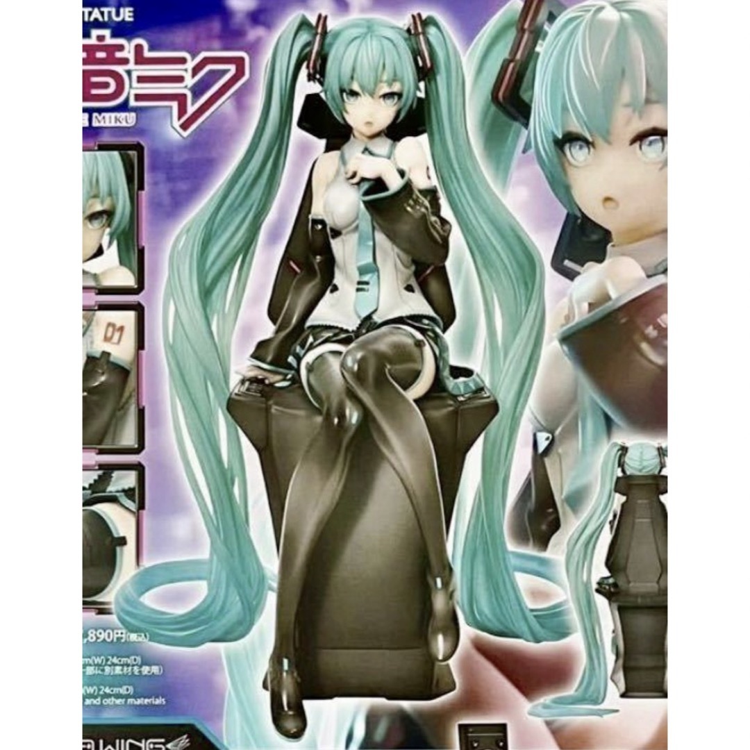 初音ミク 1/4スケール スタチュー PRISMA WING/告知チラシ② エンタメ/ホビーのアニメグッズ(その他)の商品写真