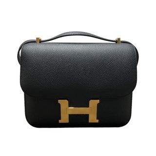 エルメス(Hermes)の　エルメス HERMES コンスタンス ３ミニ B刻印 ブラック /GD金具 エプソン レディース ショルダーバッグ(ショルダーバッグ)