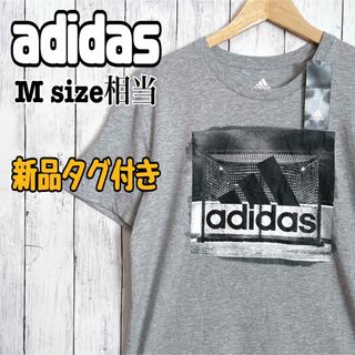 アディダス(adidas)のadidas アディダス 新品 タグ付き メンズ Mサイズ相当 Tシャツ 輸入(Tシャツ/カットソー(半袖/袖なし))