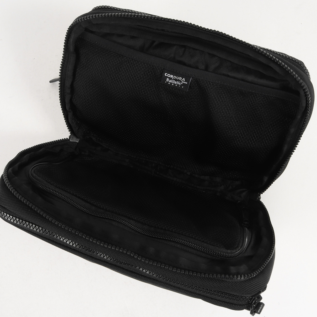 THE NORTH FACE(ザノースフェイス)の美品 THE NORTH FACE ノースフェイス バッグ コーデュラバリスティック オーガナイザー Cordura Ballistic Organizer NM82022 ブラック(K) 黒 ブランド カバン【メンズ】【中古】 メンズのバッグ(バッグパック/リュック)の商品写真