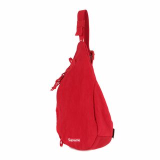 シュプリーム(Supreme)のSupreme シュプリーム バッグ 20AW ジャガードロゴ スリングバッグ Sling Bag レッド 赤 ブランド カバン【メンズ】【中古】(ショルダーバッグ)