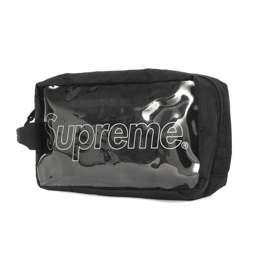 Supreme(シュプリーム)のSupreme シュプリーム バッグ 18AW X-PAC ユーティリティー バッグ / ポーチ Utility Bag ブラック 黒 ブランド カバン【メンズ】【中古】 メンズのバッグ(バッグパック/リュック)の商品写真