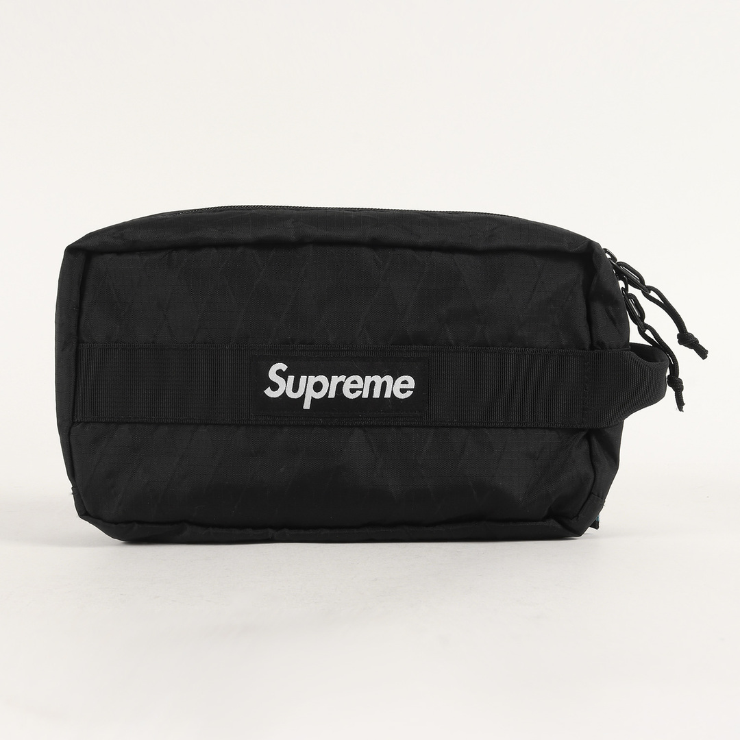 Supreme(シュプリーム)のSupreme シュプリーム バッグ 18AW X-PAC ユーティリティー バッグ / ポーチ Utility Bag ブラック 黒 ブランド カバン【メンズ】【中古】 メンズのバッグ(バッグパック/リュック)の商品写真