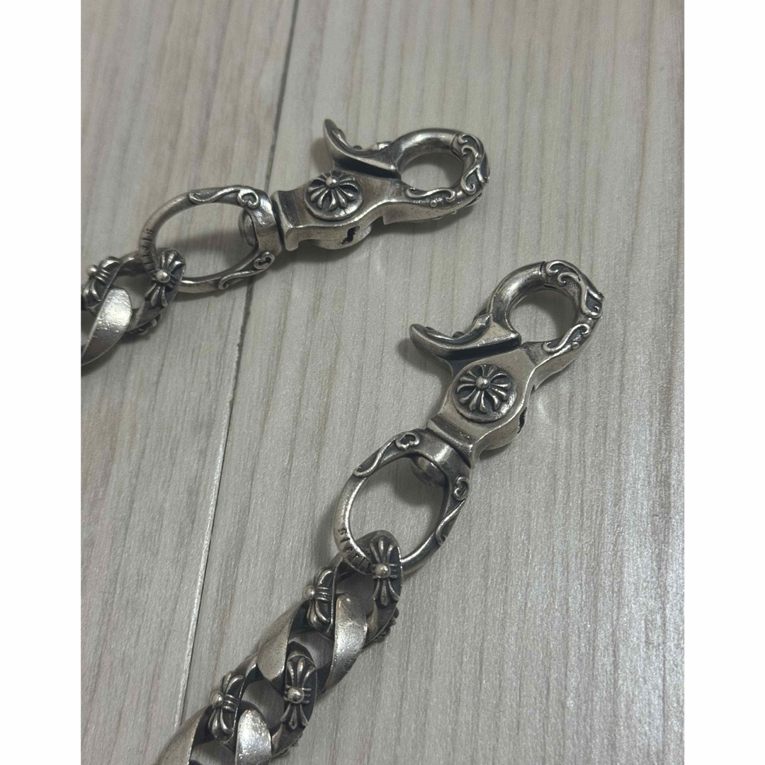 Chrome Hearts(クロムハーツ)のシルバー925 クロス　ウォレットチェーン　極太 メンズのファッション小物(ウォレットチェーン)の商品写真