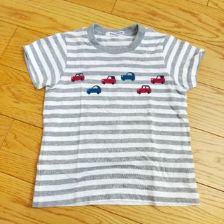 familiar - 【美品】ファミリア　Tシャツ　男の子　ボーダー　100cm