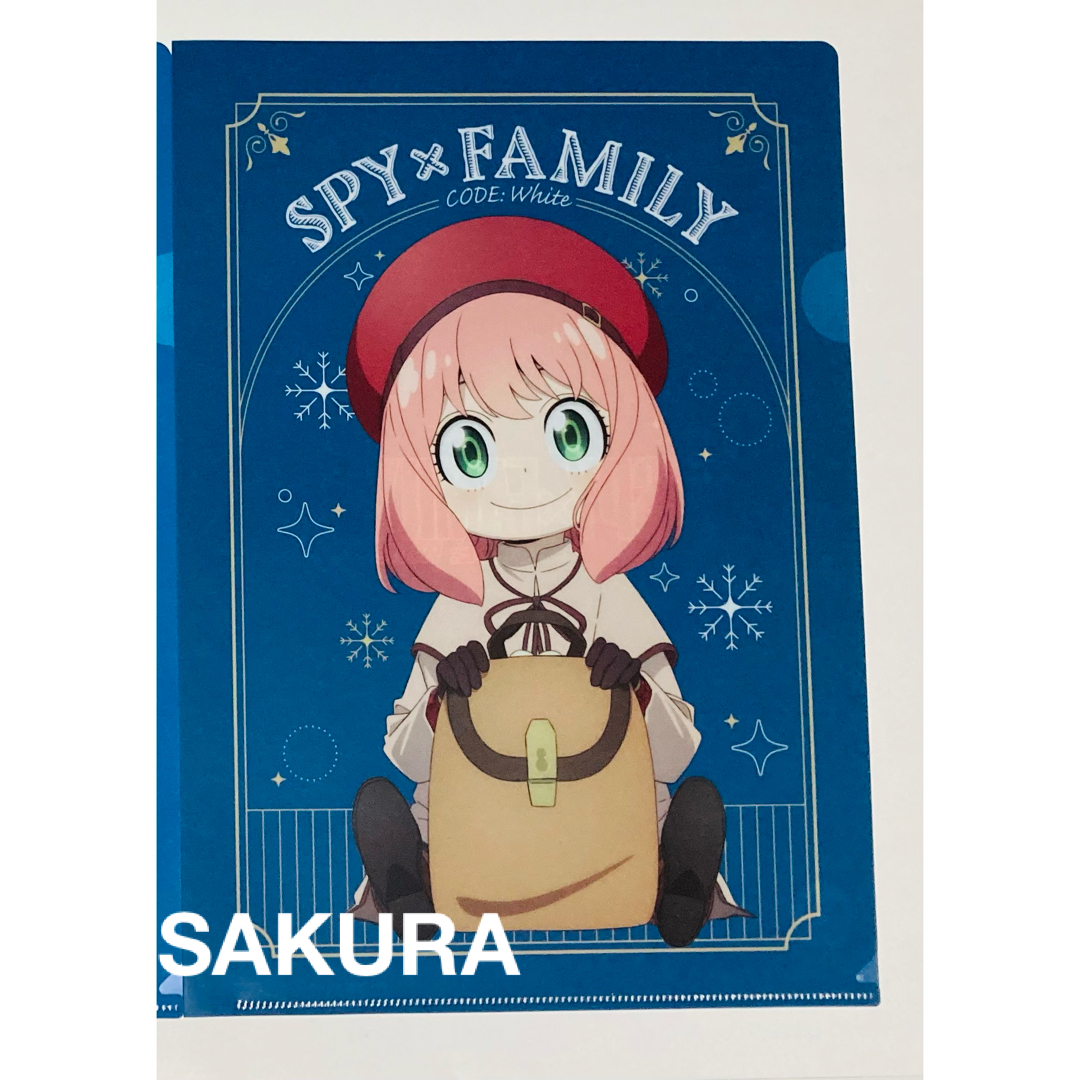 SPY×FAMILY スパイファミリー クリアファイル 5枚セット　ローソン エンタメ/ホビーのアニメグッズ(クリアファイル)の商品写真