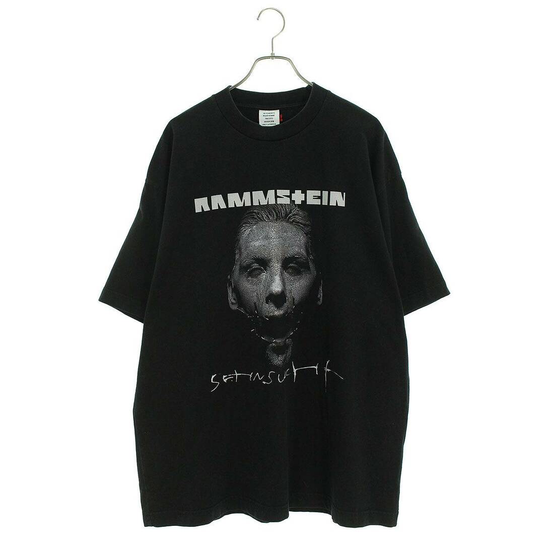 VETEMENTS - ヴェトモン 17AW RAMMSTEIN PRINTED T-SHIRT MAH18TR27