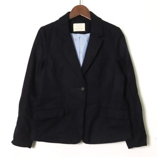 ザラ(ZARA)のザラ テーラードジャケット 金ボタン フォーマル 卒入園式 キッズ 女の子用 13/14 164cmサイズ ネイビー ZARA(ジャケット/上着)