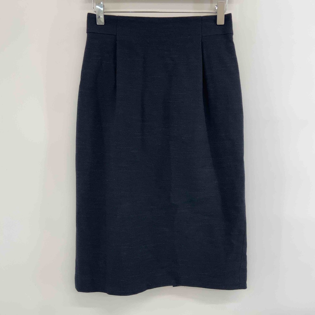 UNITED ARROWS(ユナイテッドアローズ)のUNITED ARROWS ユナイテッドアローズ レディース ひざ丈スカート ブラック レディースのスカート(ひざ丈スカート)の商品写真