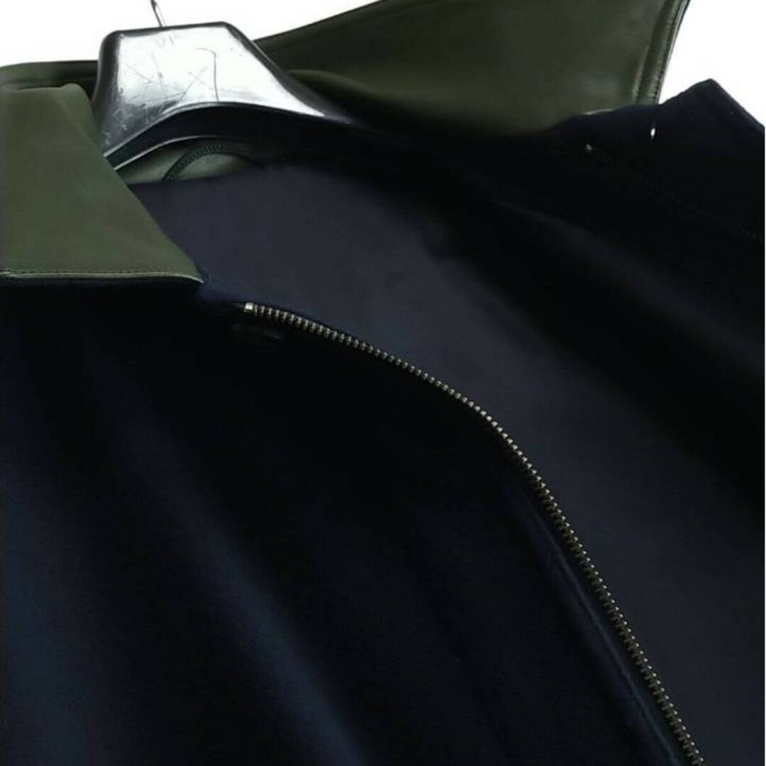Hermes(エルメス)の極美品約120万円　エルメス　HERMES　最高級カシミヤ＆レザーコート　メンズ メンズのジャケット/アウター(トレンチコート)の商品写真