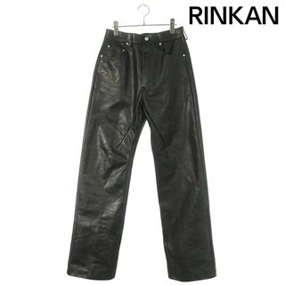 リックオウエンス(Rick Owens)のリックオウエンス  24SS  GETH JEANS / RU01D3333-LOY ゲスジーンズオールレザーロングパンツ メンズ 28インチ(その他)