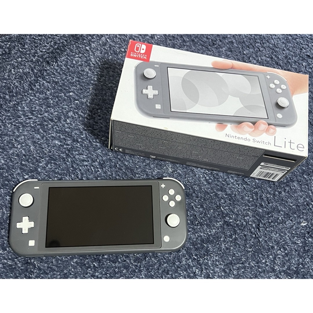 Nintendo Switch(ニンテンドースイッチ)のNintendo Switch Lite グレー エンタメ/ホビーのゲームソフト/ゲーム機本体(携帯用ゲーム機本体)の商品写真