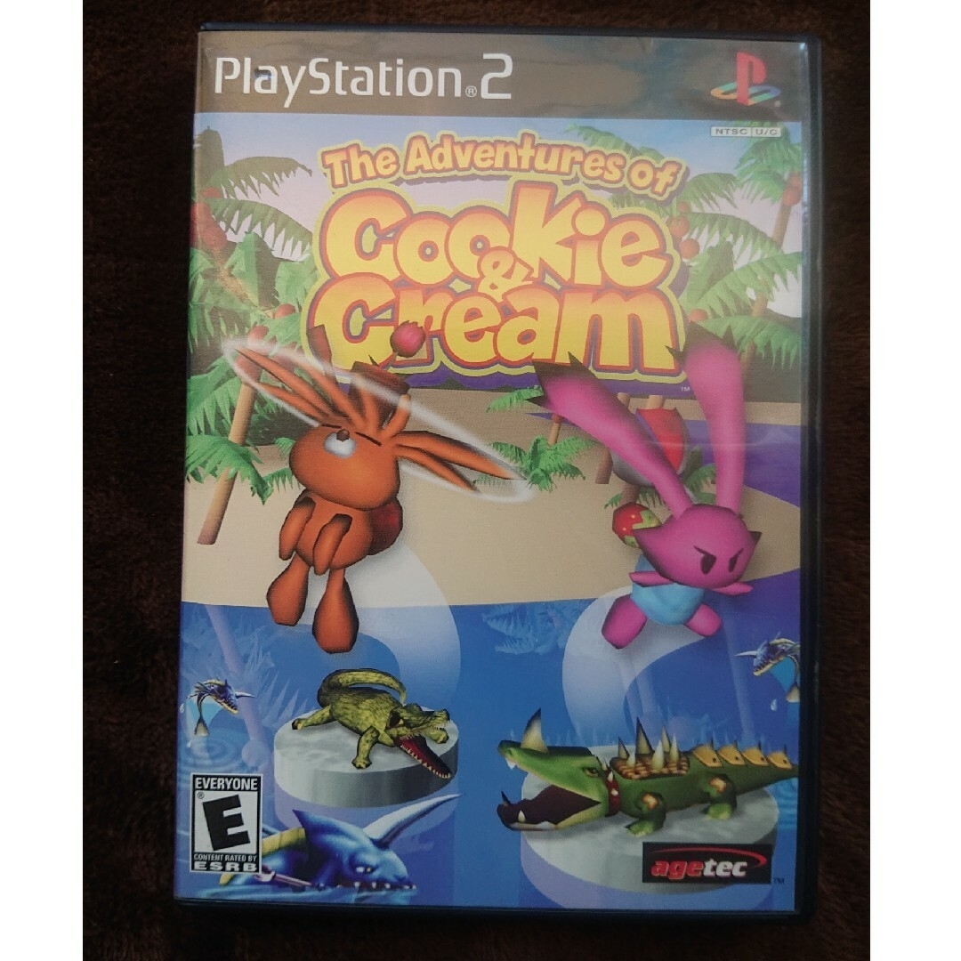 PlayStation2(プレイステーション2)のPS2 海外版  クッキー & クリーム エンタメ/ホビーのゲームソフト/ゲーム機本体(家庭用ゲームソフト)の商品写真