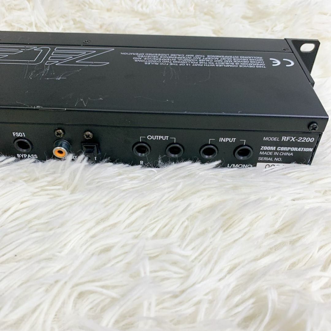 Zoom(ズーム)の希少 動作品 ZOOM RFX-2200 デジタルリバーブ&マルチエフェクト 楽器のギター(エフェクター)の商品写真