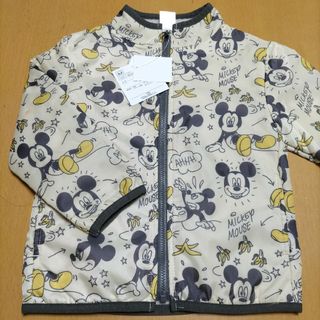 新品Disneyミッキー裏起毛ジャンパー95 総柄