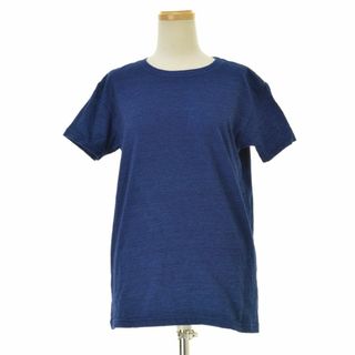 キャピタル(KAPITAL)の【KAPITAL】IDG天竺 クルーT (Blue Hands pt)(Tシャツ(半袖/袖なし))