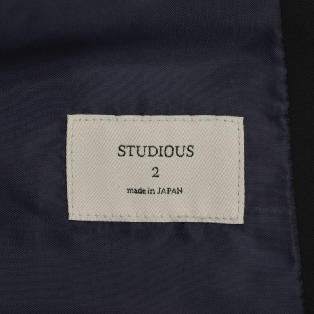 STUDIOUS(ステュディオス)の【STUDIOUS】105155010 ドレープサテンMA-1ジャケット メンズのジャケット/アウター(その他)の商品写真