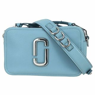 マークジェイコブス(MARC JACOBS)のマークジェイコブス ショルダーバッグ ザソフトショット21 レザー ライトブルー クロスボディバッグ カメラバッグ Jロゴ 1314 (ショルダーバッグ)