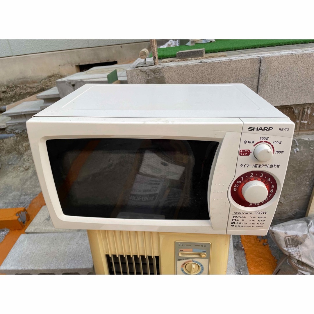 SHARP 単機能電子レンジ 2019年製 RE-T3-W6 60Hz シャープ - 電子 SHARP 単機能電子レンジ 2019年製 RE-T3-W6 60Hz シャープ - 電子