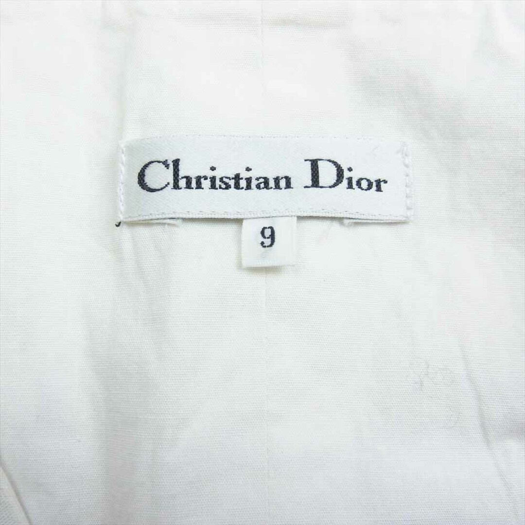 Christian Dior(クリスチャンディオール)のChristian Dior クリスチャンディオール ストライプ ベスト ホワイト系 9【中古】 メンズのトップス(ベスト)の商品写真