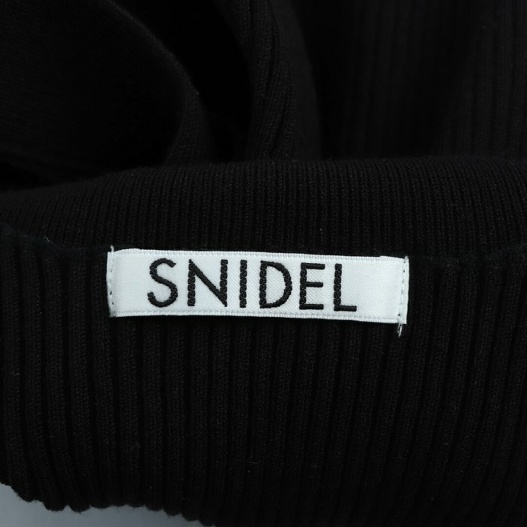SNIDEL(スナイデル)のスナイデル ニット セーター ノースリーブ トップスマッシュスタイルラボ レディース Fサイズ ブラック snidel レディースのトップス(ニット/セーター)の商品写真