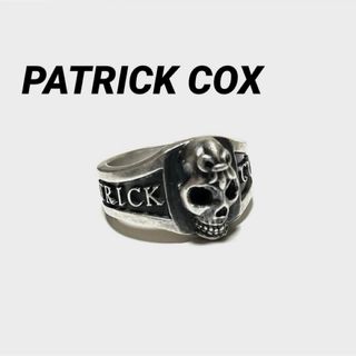 パトリックコックス(PATRICK COX)のパトリックコックス/ スカル ロゴ925 リング約号16.5〜17号の間位(リング(指輪))