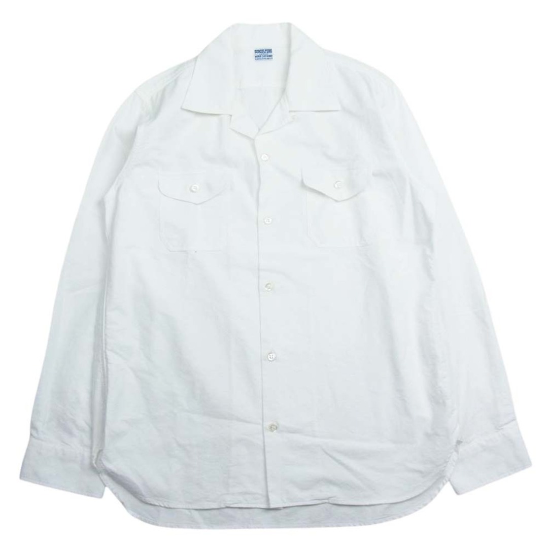 サブカルチャー Subculture SCSH-CL01 OXFORD SHIRTS オックスフォード 長袖 シャツ ホワイト系 1【中古】 メンズのトップス(シャツ)の商品写真