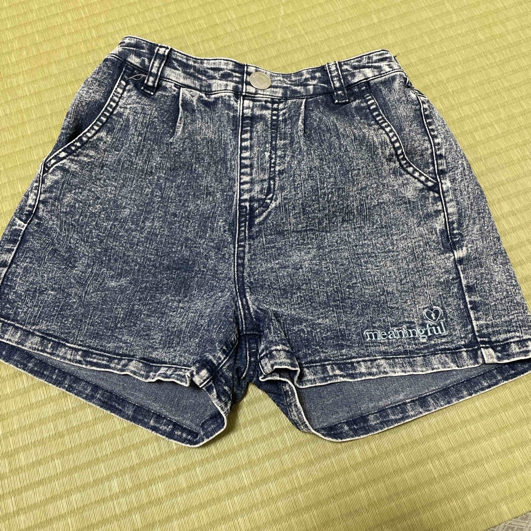 ショートパンツ　2点 キッズ/ベビー/マタニティのキッズ服女の子用(90cm~)(パンツ/スパッツ)の商品写真