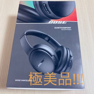 ボーズ(BOSE)のBOSE Bluetoothヘッドホン QUIETCOMFORT BLACK(ヘッドフォン/イヤフォン)