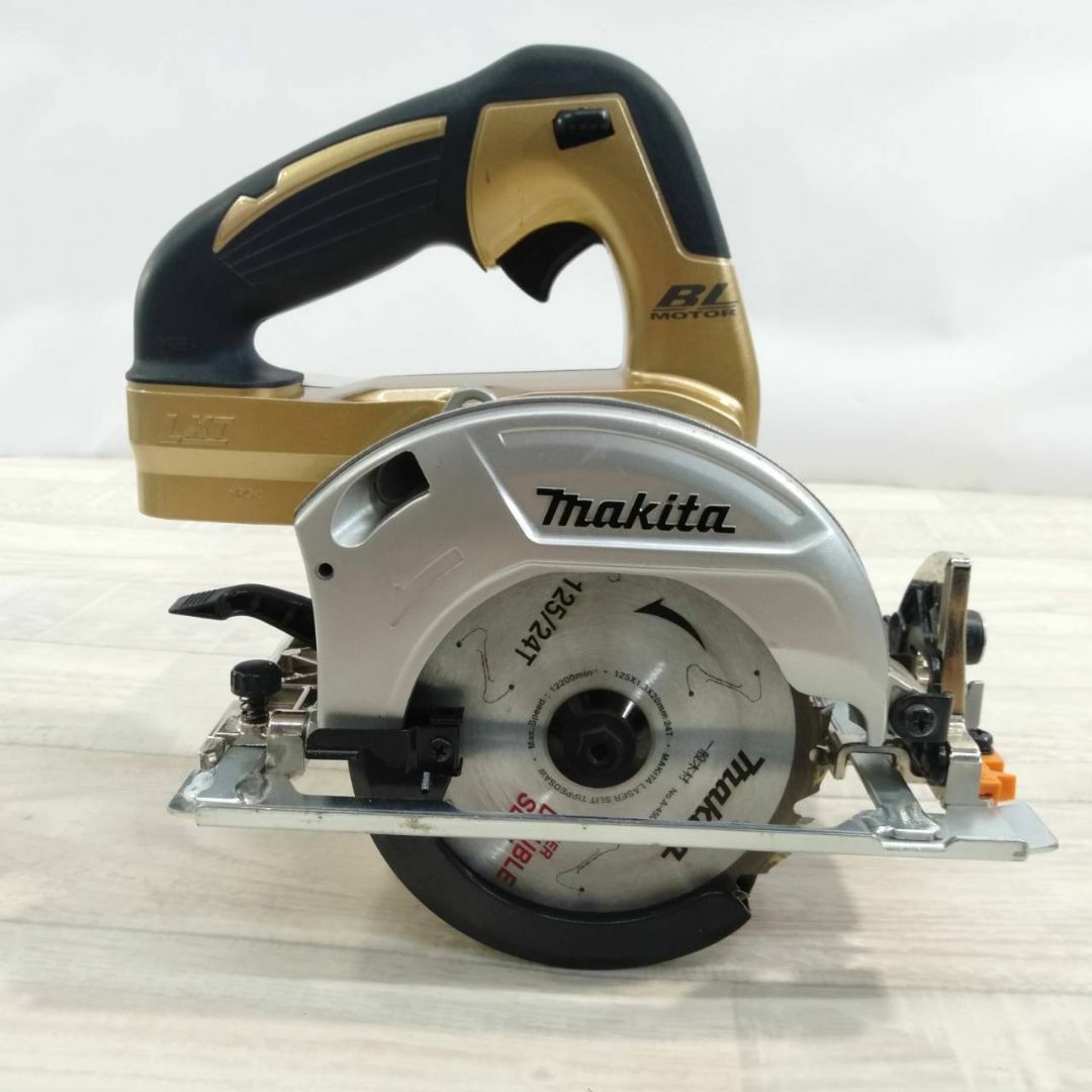 Makita(マキタ)の【美品】マキタ 充電式マルノコ 18V 125mm ゴールド HS471DSP1 インテリア/住まい/日用品のインテリア/住まい/日用品 その他(その他)の商品写真