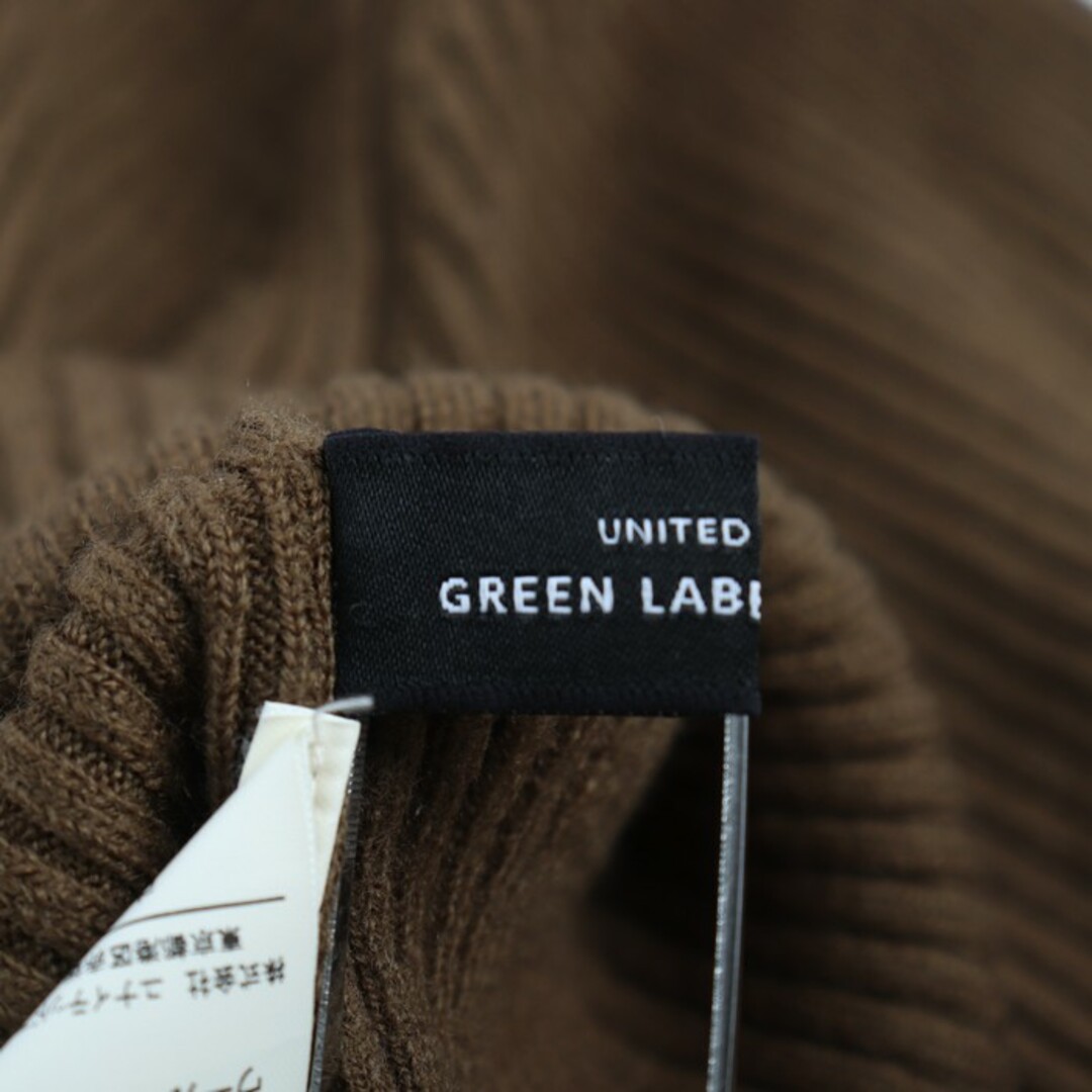 UNITED ARROWS(ユナイテッドアローズ)のユナイテッドアローズ ニット セーター GREEN LABEL RELAXING ウール レディース ﾌﾘｰサイズ カーキ UNITED ARROWS レディースのトップス(ニット/セーター)の商品写真