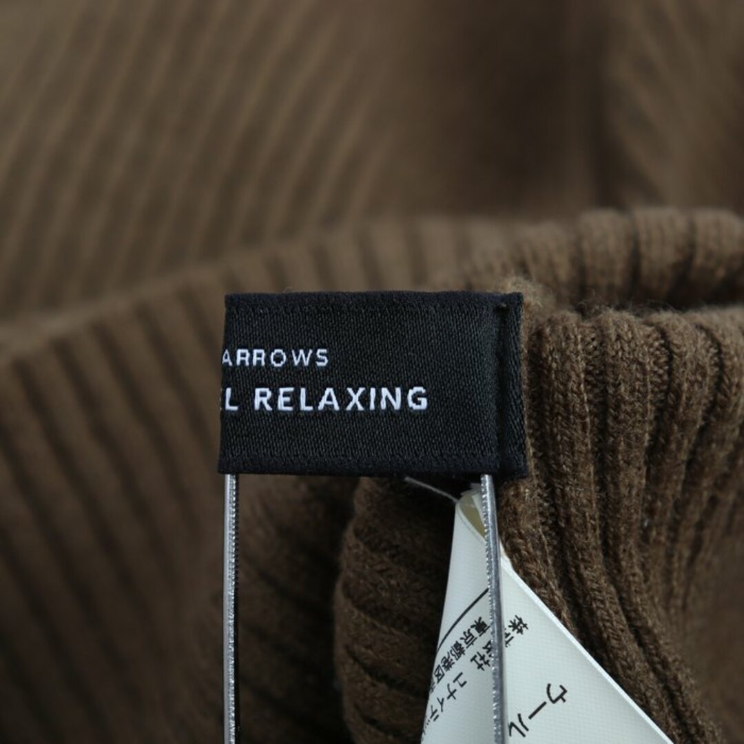 UNITED ARROWS(ユナイテッドアローズ)のユナイテッドアローズ ニット セーター GREEN LABEL RELAXING ウール レディース ﾌﾘｰサイズ カーキ UNITED ARROWS レディースのトップス(ニット/セーター)の商品写真