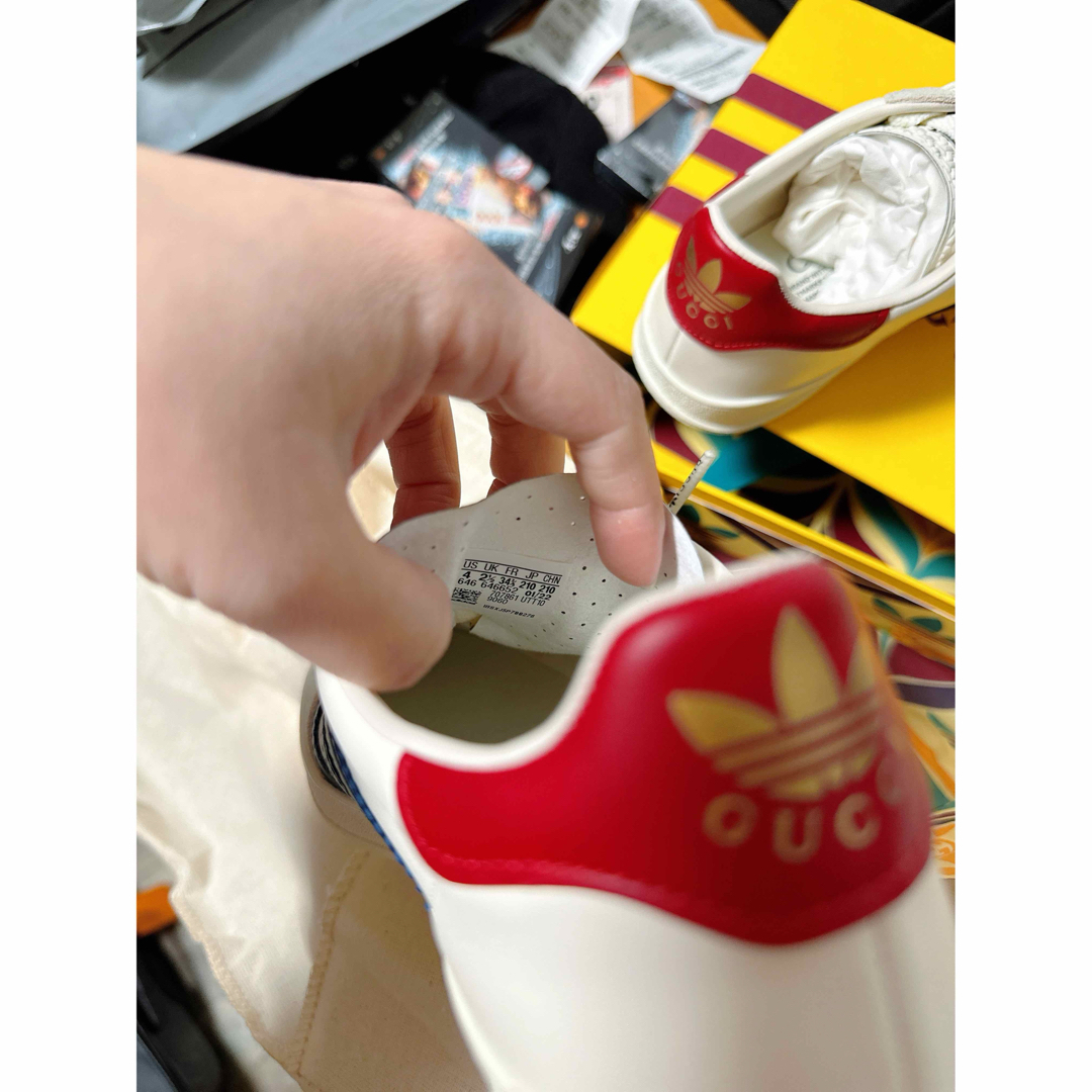 Gucci(グッチ)の新品グッチ×アディダス GUCCI×adidas ガゼル スニーカー 靴  レディースの靴/シューズ(スニーカー)の商品写真