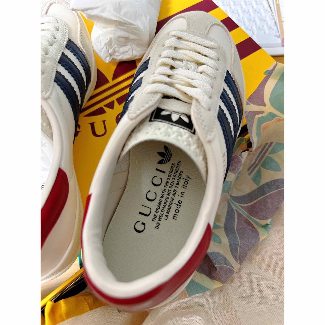 Gucci(グッチ)の新品グッチ×アディダス GUCCI×adidas ガゼル スニーカー 靴  レディースの靴/シューズ(スニーカー)の商品写真