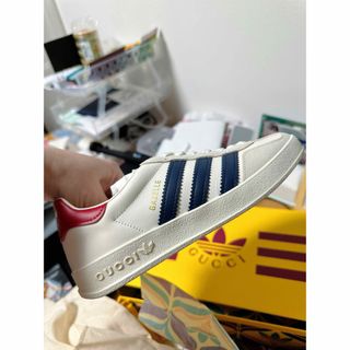 グッチ(Gucci)の新品グッチ×アディダス GUCCI×adidas ガゼル スニーカー 靴 (スニーカー)