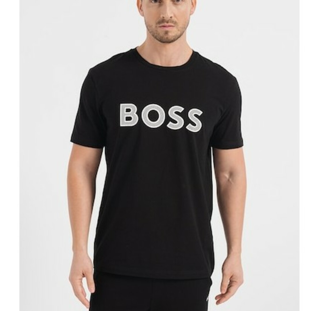 大谷翔平選手愛用 HUGO BOSS Tシャツ 黒・白 2枚セット L 大谷翔平選手愛用 HUGO BOSS Tシャツ 黒・白 2枚セット L