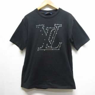 ルイヴィトン(LOUIS VUITTON)のルイヴィトン LVステッチプリント Tシャツ 半袖 L ブラック HJY03W(Tシャツ/カットソー(半袖/袖なし))