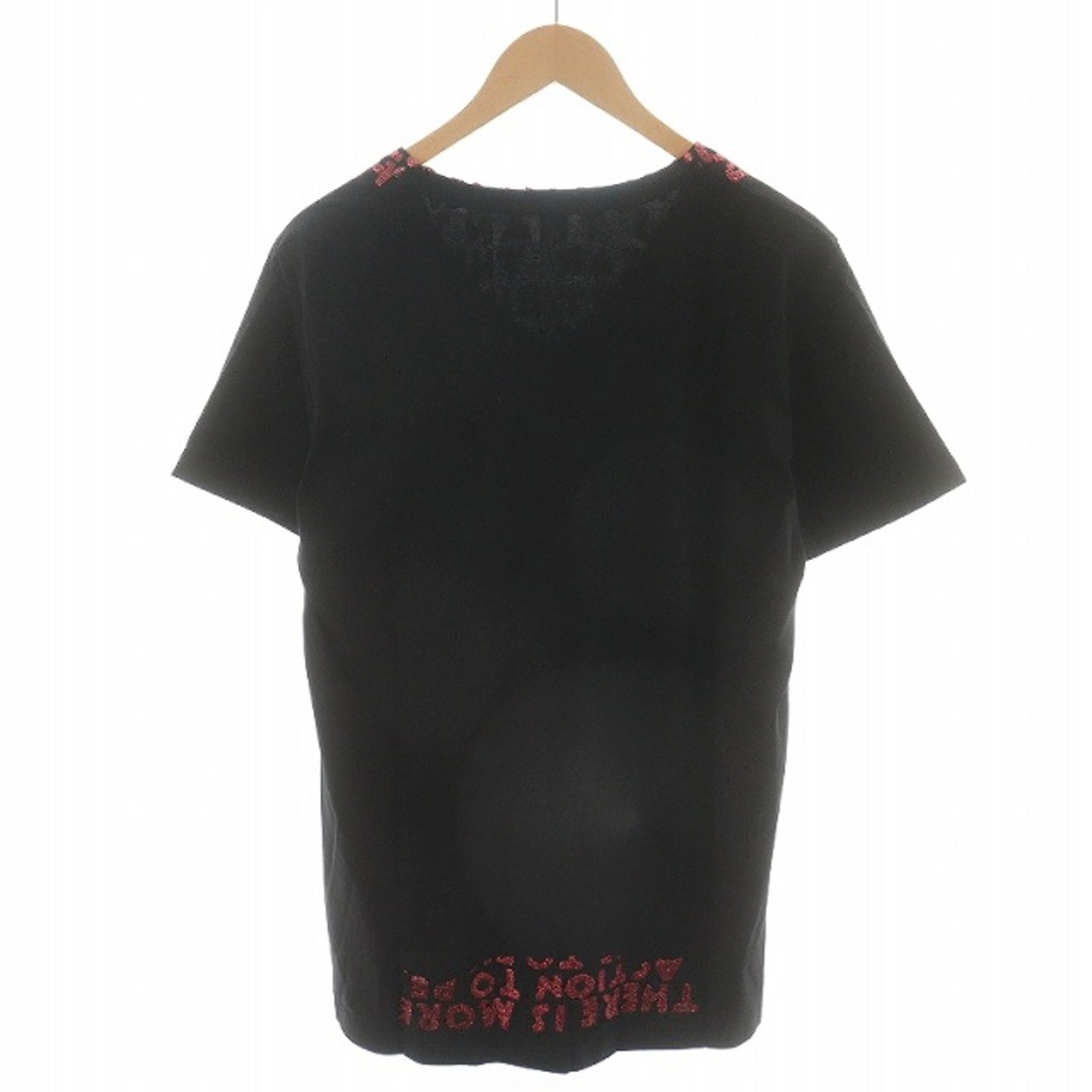 Maison Martin Margiela(マルタンマルジェラ)のMaison Margiela 19AW エイズT チャリティ M 黒 赤 メンズのトップス(Tシャツ/カットソー(半袖/袖なし))の商品写真