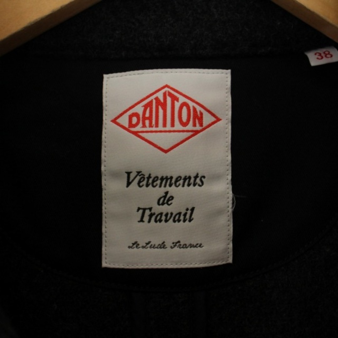 DANTON(ダントン)のダントン DANTON WOOL MOSSER JACKET M チャコール レディースのジャケット/アウター(ブルゾン)の商品写真