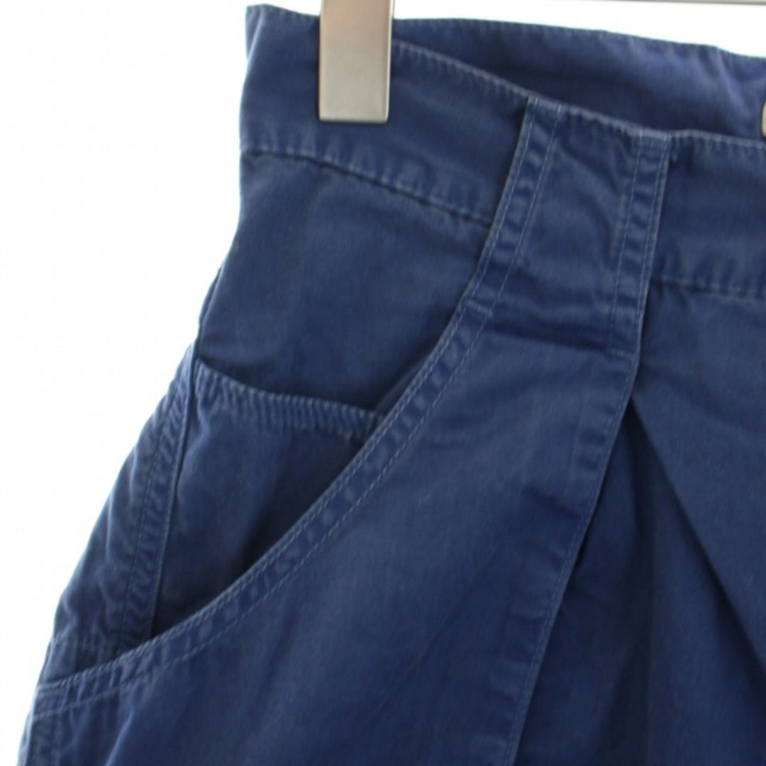 KAPITALキャピタル　ガウチョパンツ　デニム　タック　ハーフ　ギャザー KAPITAL - キャピタル カーゴパンツ タック ギャザー ジップ