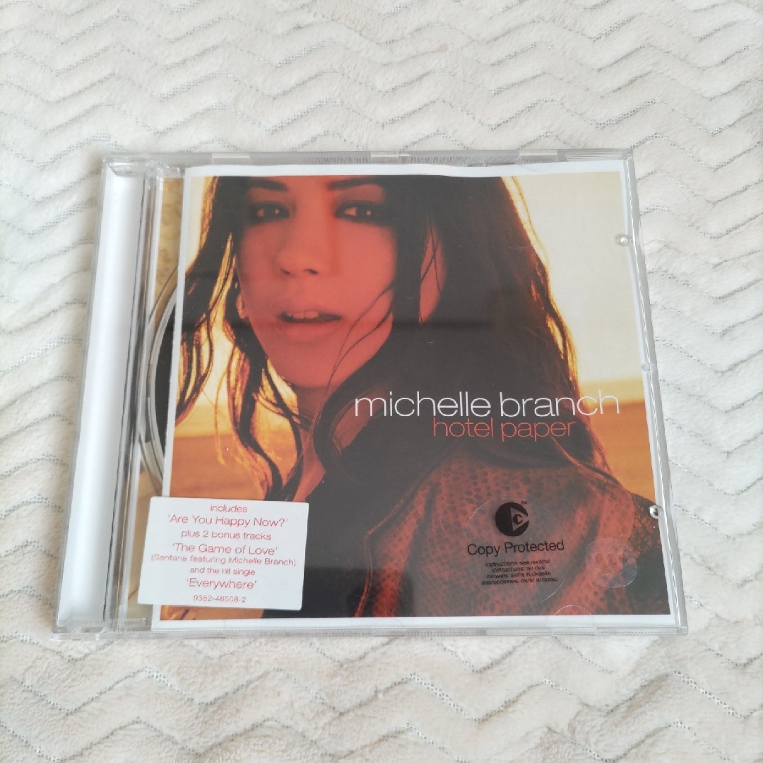 MICHELLE BRANCH hotel paper エンタメ/ホビーのCD(ポップス/ロック(洋楽))の商品写真