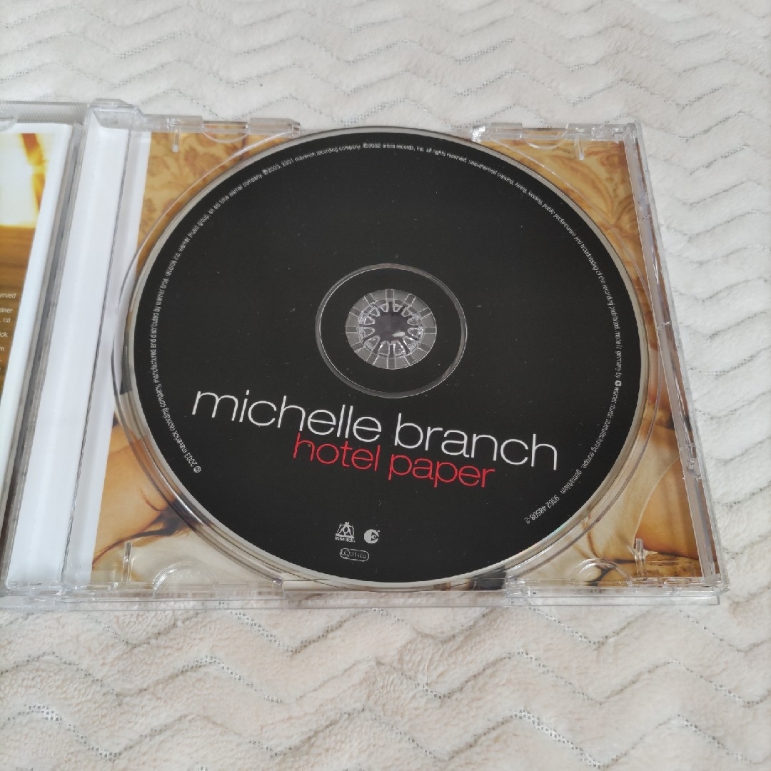 MICHELLE BRANCH hotel paper エンタメ/ホビーのCD(ポップス/ロック(洋楽))の商品写真