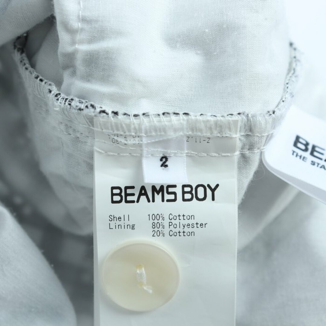 BEAMS BOY(ビームスボーイ)のビームスボーイ パンツ テーパード 花柄 刺? メンズ 2サイズ グレー ネイビー ホワイト BEAMS BOY メンズのパンツ(その他)の商品写真