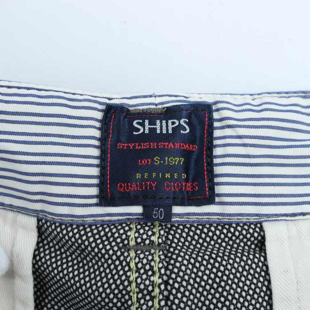 SHIPS(シップス)のシップス パンツ ショート丈 テーパード STYLISH STANDARD メンズ 50サイズ グレー SHIPS メンズのパンツ(その他)の商品写真