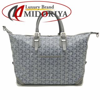 ゴヤール(GOYARD)のGOYARD ゴヤール ボーイング30 ミニボストンバッグ PVCコーティングキャンバス xレザー  グレー/251580【中古】(ボストンバッグ)