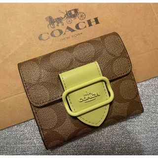 コーチ(COACH)のCOACH ミニ　財布　コンパクト　シグネチャー　未使用品(財布)