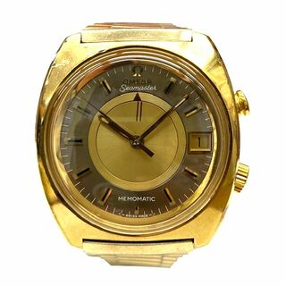 オメガ(OMEGA)のOMEGA　オメガ シーマスター メモマチック ＳＳ ゴールドメッキ 自動巻き １６６．０７２(腕時計(アナログ))