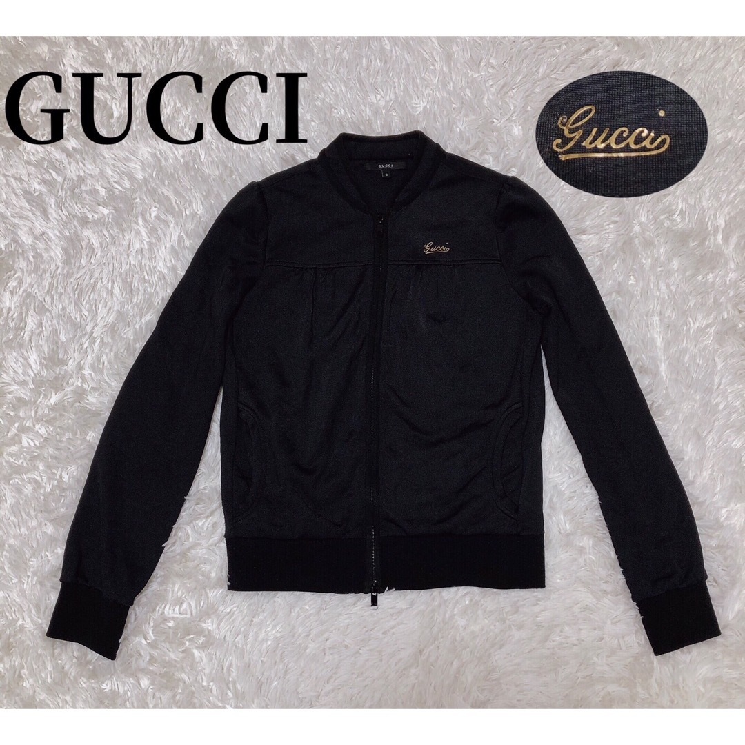 Gucci(グッチ)のグッチ GUCCI トラック ジャケット ジャージ 胸ロゴ レディースのジャケット/アウター(ブルゾン)の商品写真