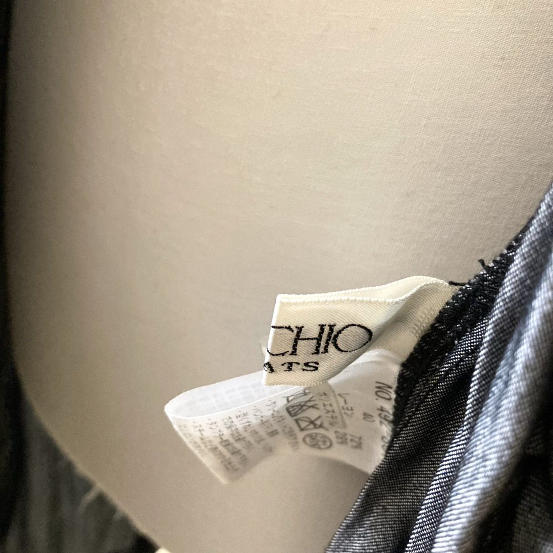 SPECCHIO(スペッチオ)のスペッチオ   プリーツ加工　ロングコート　ジャケット　スプリングコート レディースのジャケット/アウター(スプリングコート)の商品写真