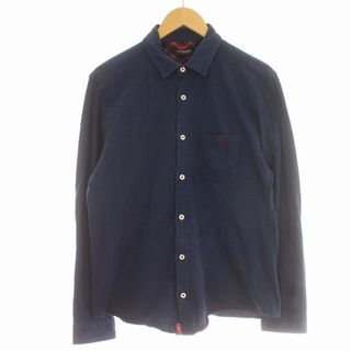 ブラックレーベルクレストブリッジ(BLACK LABEL CRESTBRIDGE)のブラックレーベル BLACKLABELCRESTBRIDGE シャツ 長袖 青(シャツ)